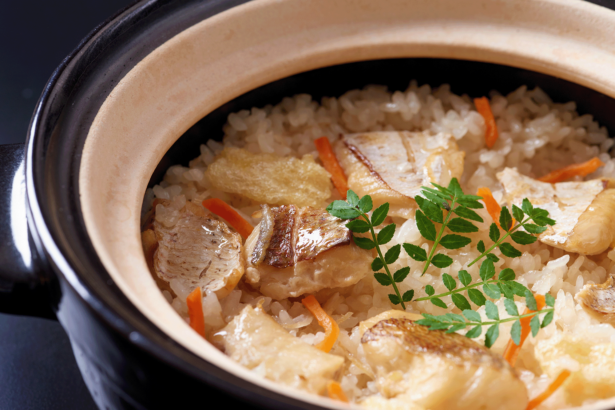 しまなみ海道周辺で親しまれている鯛めし